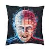 Hellraiser Pinhead Halloween Horror Movie Cushion Covers xcm Polyester Pillow Case for Sofa Square Pillowcase Decoration