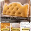Princess Crown Removable & Washable Headboard Cushion – Large, Soft Upholstered Lumbar Pillow for Bedside & Tatami