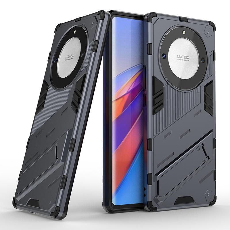 Applicable to Huawei Honor Magic7lite punk mobile phone case Honor X9C bracket Honor X60Pro protective case