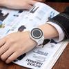 Creatief Schaal zonder Wijzerplaat, Concept Horloge Mode Horloge Mannen En Vrouwen Studenten Eenvoudige Persoonlijkheid Koppel Horloge