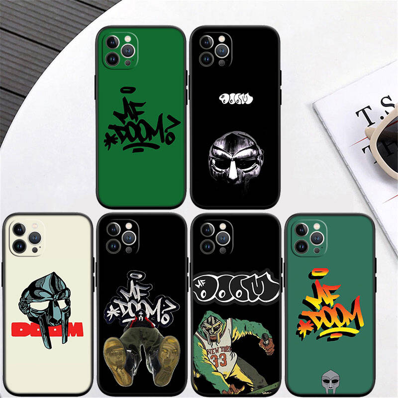 MH89 MF DOOM Phone Shell Case for iPhone 7 8 11 12 13 14 15 16 17 16E XS Pro Max XR X SE Air