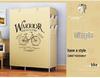 Compact Foldable Wardrobe for Dorms or Rentals: Easy Assembly & Layered Storage