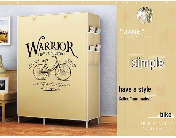 Compact Foldable Wardrobe for Dorms or Rentals: Easy Assembly & Layered Storage