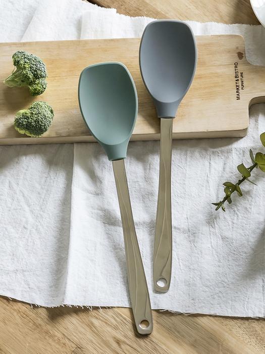 FLAITO Silicone Stir-frying Spoon and Spatula