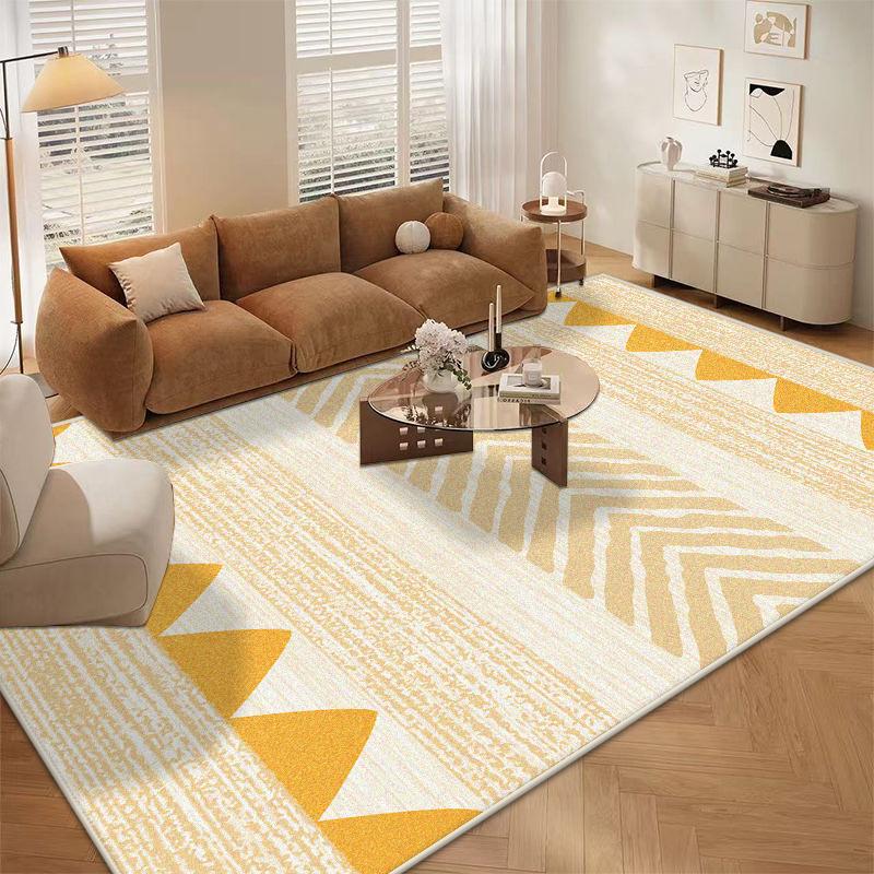 Nordic Simple Style Geometric Decor Home Carpet Living Room Antiskid Leisure Area Big Size Tatami Mat Soft Washable Room Rug