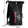 1PC outdoor PVC waterproof bag, large-capacity men's and women's waterproof rafting bag, multi-functional waterproof backpack