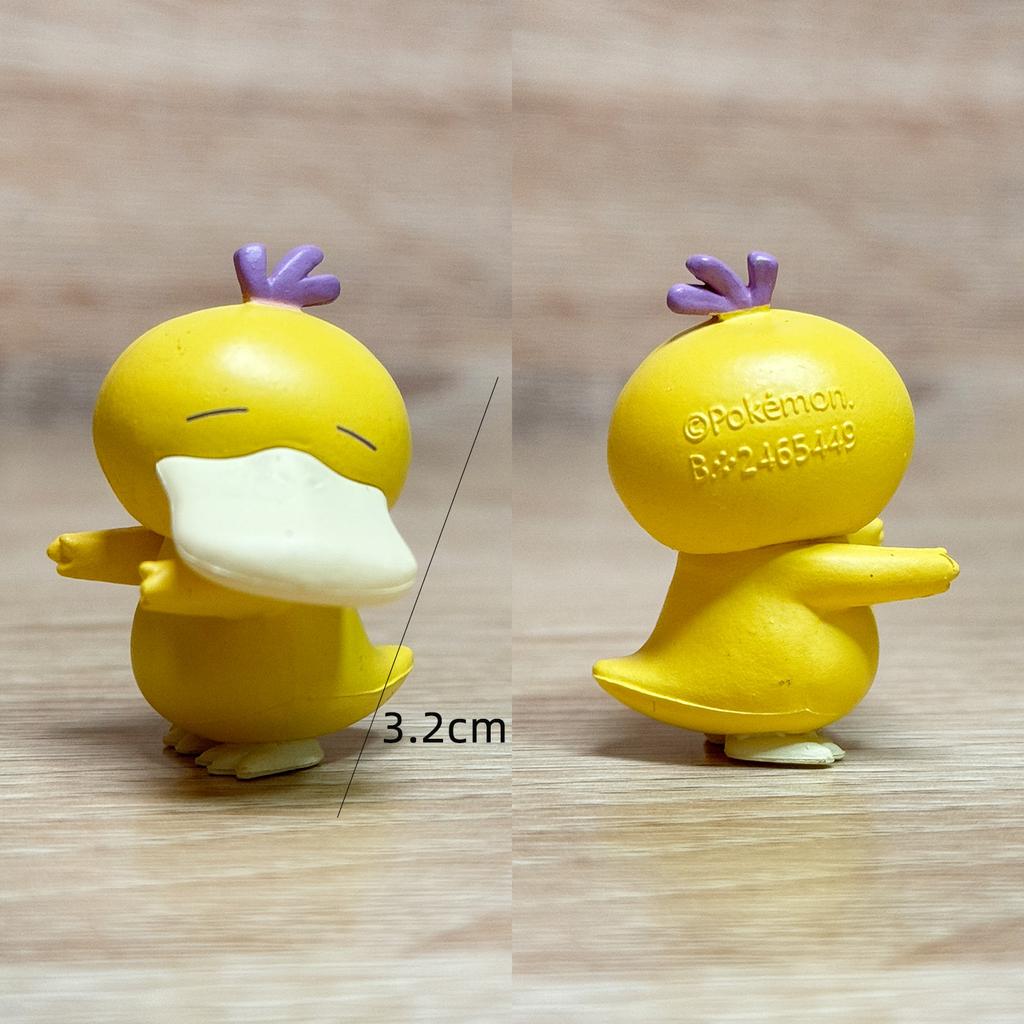 5pcs Set Pokemon Stand In A Row Action Figure 3cm Cute Anime Pvc Figure Pikachu Bulbasaur Charmander Squirtle Eevee Model Decor