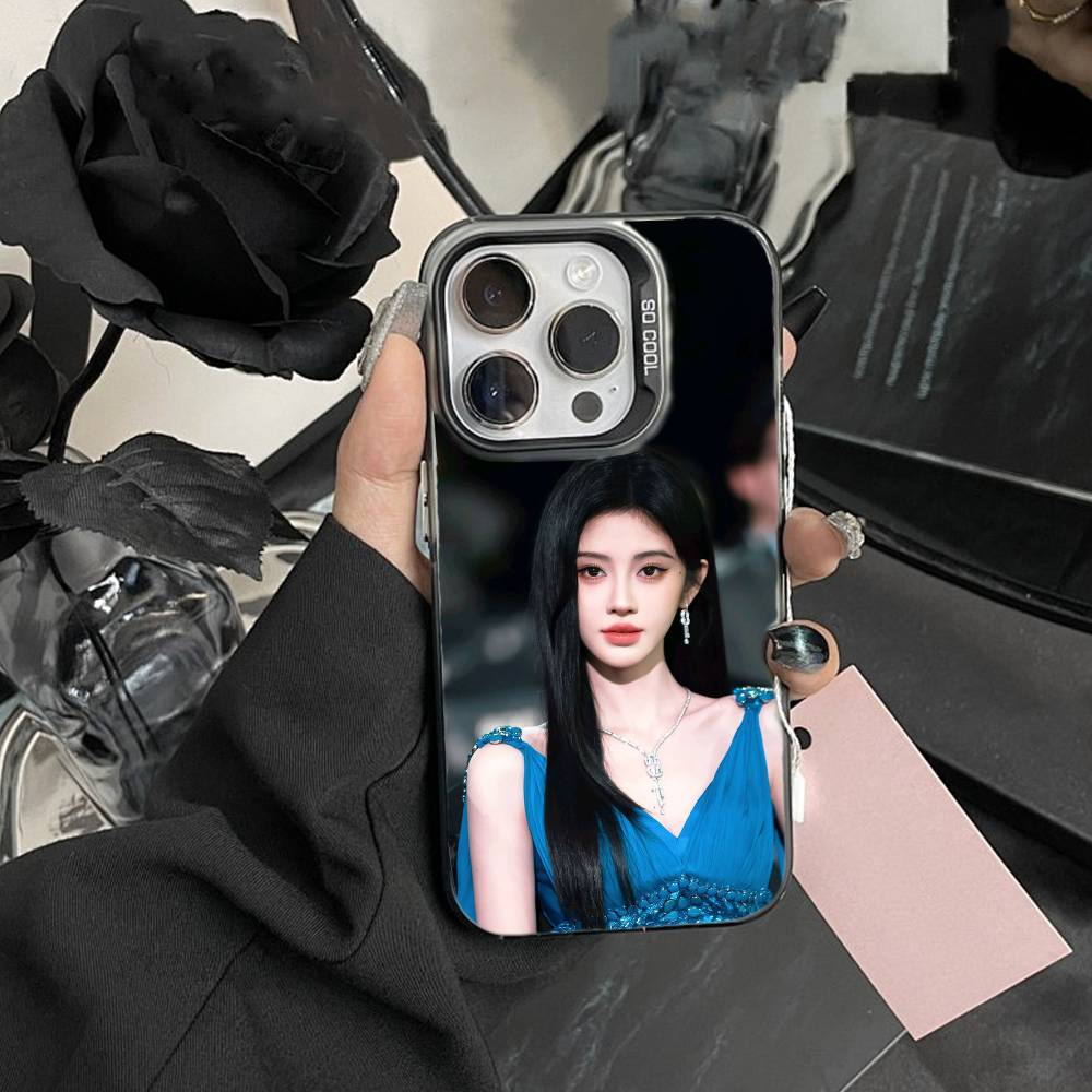 Ju Jingyi T- Kiku Phone Case For iPhone 17,16,15,14,13,12,Pro MAX White Matte Shockproof Cover