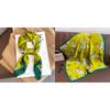 Lenço Quadrado de Seda Estampa Floral de Luxo Mulheres Lenço de Cetim Macio Faixa de Cabelo Lenço de Pescoço Cabeça Hijab Senhora Faixa de Cabelo Foulard Fita de Bolsa