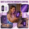 Electric Mosquito Killer Lamp Indoor Outdoor Insect Zapper with UV Light and Protective Cage for Safe Pest Control