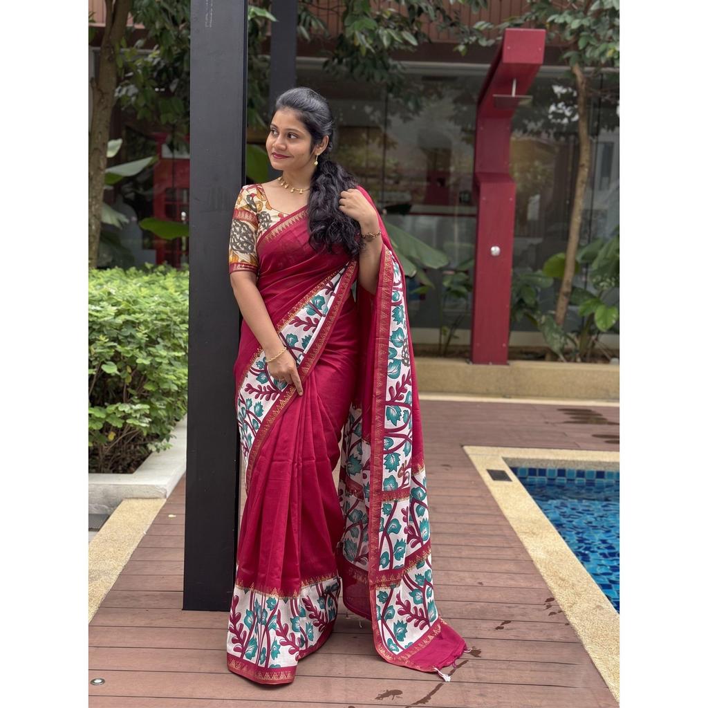 New Launch Premium Mangalgiri Silk Saree Collection