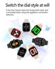 HOMEFISH H9 Smart Watch Bluetooth Call Remote Photography Sleep Monitoring Multiple Sports Modes Heart Rate Blood