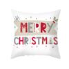 Merry Christmas Pillow Cover Case Home Living Room Sofa Backrest Bedding