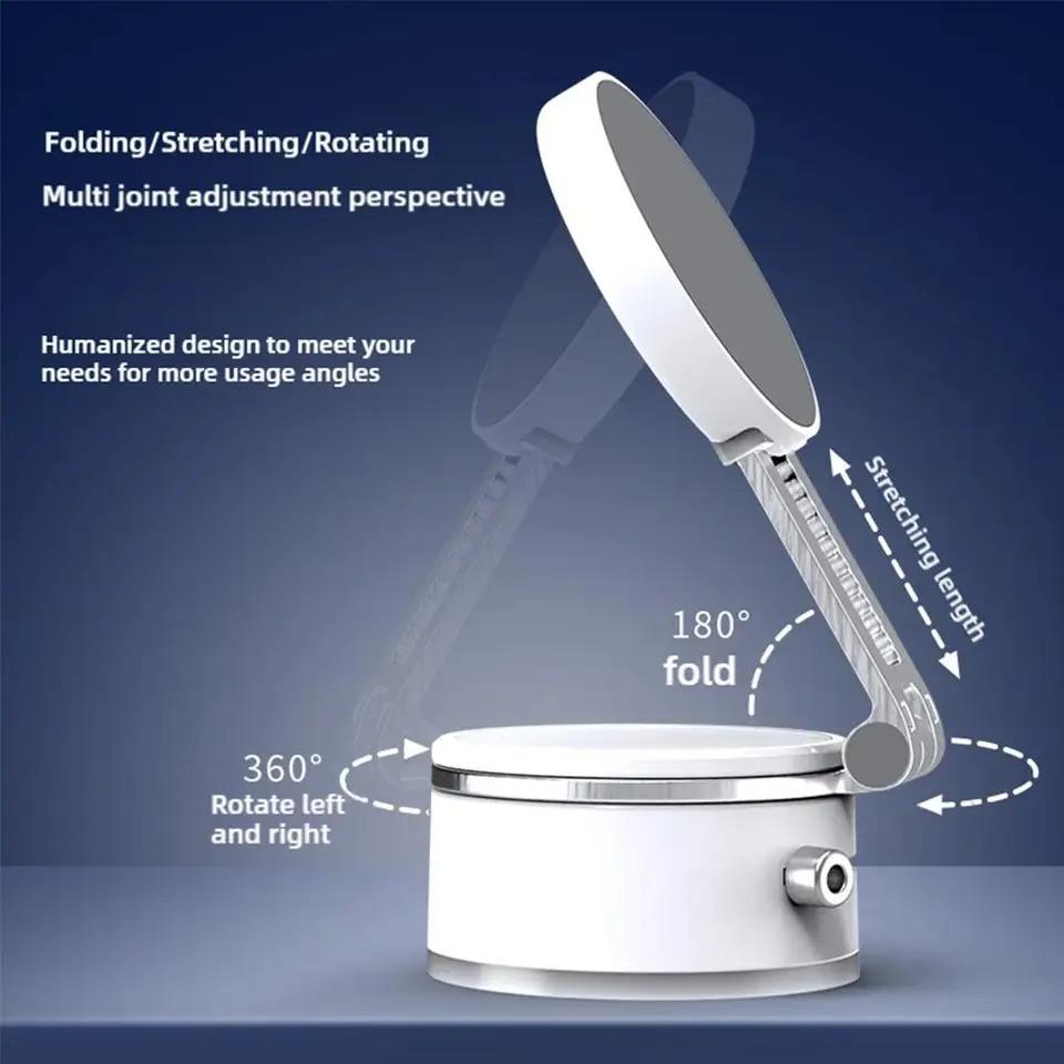 Magnetic Phone Holder Foldable Suction Cup Multifunction Vacuum Adsorption Phone Mount Support In Car for iPhone Samsung Xiaomi