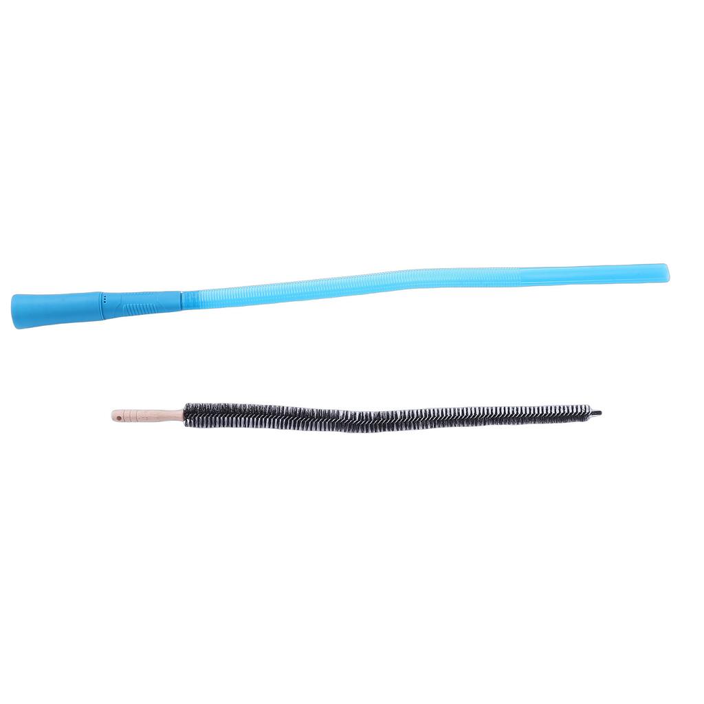 Universal Dryer Lint Vacuum Attachment Flexible Cleaning Hose Cleaner Kit for Vacuum Cleaner Blue