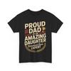 Genial wie meine Tochter Shirt, Papa Tochter Vatertag Shirt