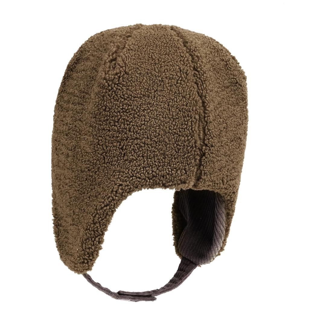 Croogo and Earflap Perfect for Pilot Perfect for and Outdoor Work Men's Women's Hat, Midwinter, Warm, Fleece-Lined, Double-Sided Wear, Cap, Skiing,