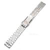 Correas de Acero Inoxidable 316L de 20 mm 22 mm para Pulsera de Reloj Seiko Correa para Reloj de Buceo Jubilee Hebilla Sólida Cierre Correa