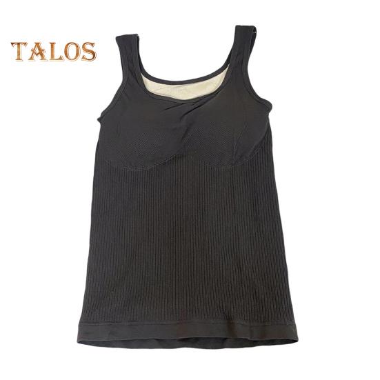 

Зимний женский терможилет с нагрудными накладками, бесшовный, с бархатной подкладкой, с функцией быстрой фиксации температуры, облегающий, эластичный, без рукавов, внутренняя одежда, нижняя майка темно-серого