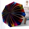 1pc Colorful Wheel Automatic Open/Close Umbrella, Folding Compact Umbrella with Lightweight Design for Women/Men yy251028225