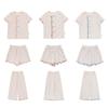 Youyou Girl's Summer Floral Tee & Bottoms Set
