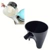 Heavy-Duty Plastic Flour Funnel for KitchenAid Stand Mixer, Spill-Proof Easy-Pour Attachment, Food-Safe for Flour & Eggs