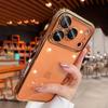 Luxury Transparent Plating Bumper Case For iPhone 17 16 15 14 13 Pro Max 17Pro Air Camera Lens Protection Clear Shockproof Cover