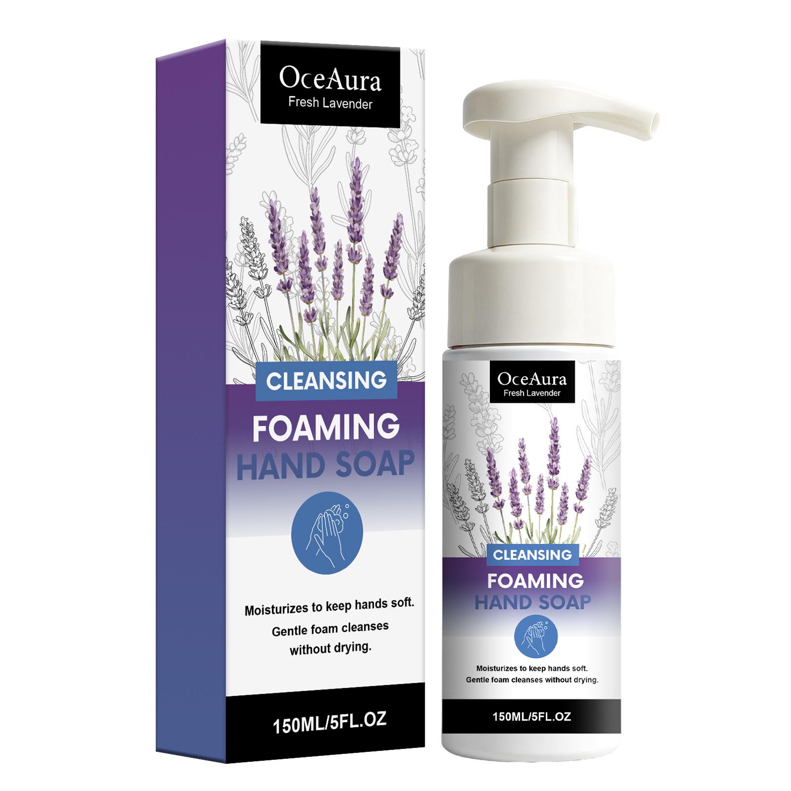 OCEAURA Lavender Gentle Foaming Hand Soap