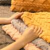 Thickened Warm Sofa Cushion Non-Slip Cover Cloth Towel Winter Short Plush Simple Modern Stroking Cats Cover Seat Cushion