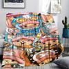 1 BUC Bucată Unică Tony Tony Chopper Pătură din Flanel cu Model Potrivită pentru Toate Sezoanele Pentru Decor Acasă Căldură și Confort Cadouri Cadou de Sărbători