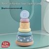 Rainbow Balance Stacking Blocks: Tower of Hanoi for Kids - Macaron Colors, Early Education, Parent-Child Fun