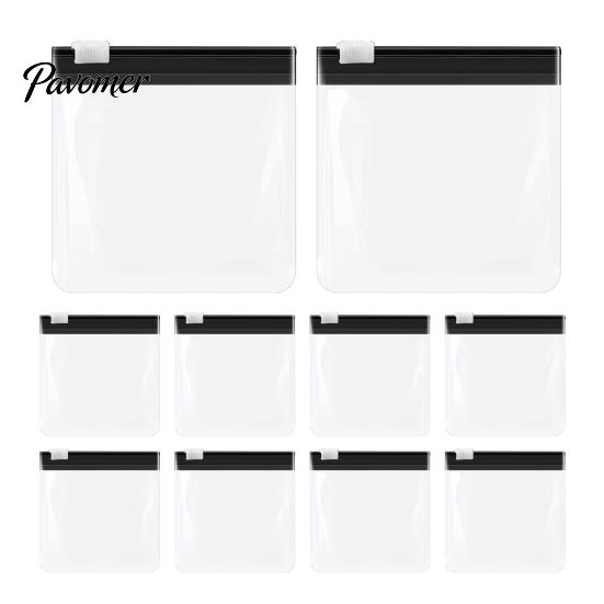 Lightweight Pill Container Slide Lock Medicine Bags, Reusable EVA Pouch, Waterproof Portable Travel Bag Pills Small Items Storage Bag, for And