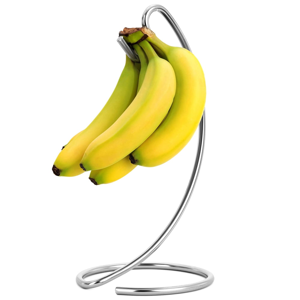 Banana Preservation Shelf Kitchen Desktop Fruit Rack Silver Color
