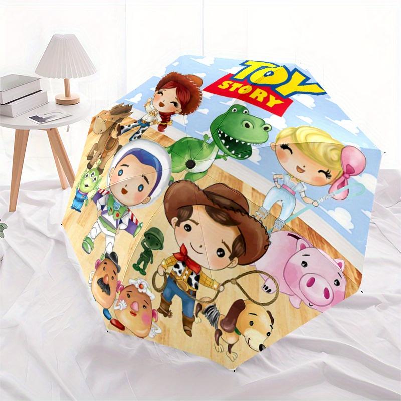 1pc Adorable Woody and Friends Toy Story Automatic Opening and Closing Folding - A Good Choice for Gifts, Fashionable and Convenient Umbrell