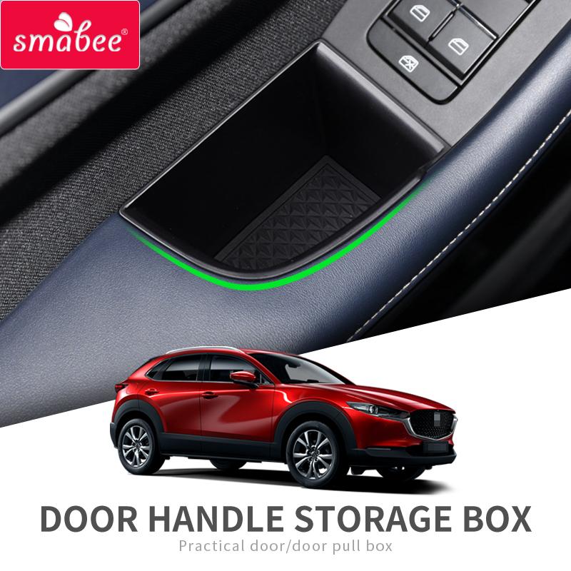 for Mazda 3 CX-30 -2024 Only Fit for Left Rudder Car Door Side Handle Storage Box Organizers Tray Interior Accessories