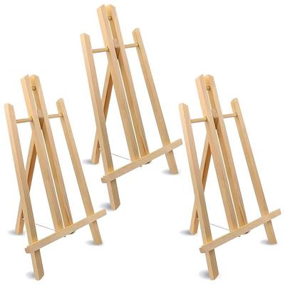 Cavalletto da Disegno Pieghevole in Legno 30cm/40cm/50cm Leggero Supporto Espositore per Pittura Studenti Artista