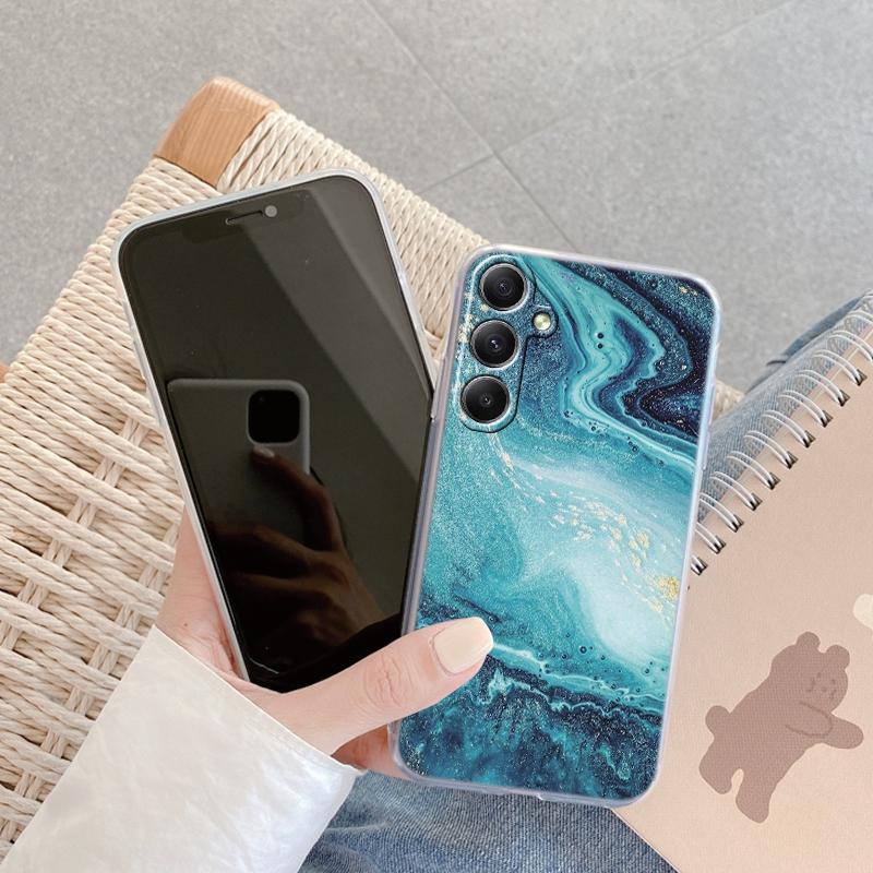 

Мраморный мягкий прозрачный силиконовый чехол для Xiaomi Redmi Note 13 14T 15 Samsung A55 A35 M35 S24 FE iPhone 15 Huawei Honor Camera защитный противоударный чехол Samsung Galaxy S20