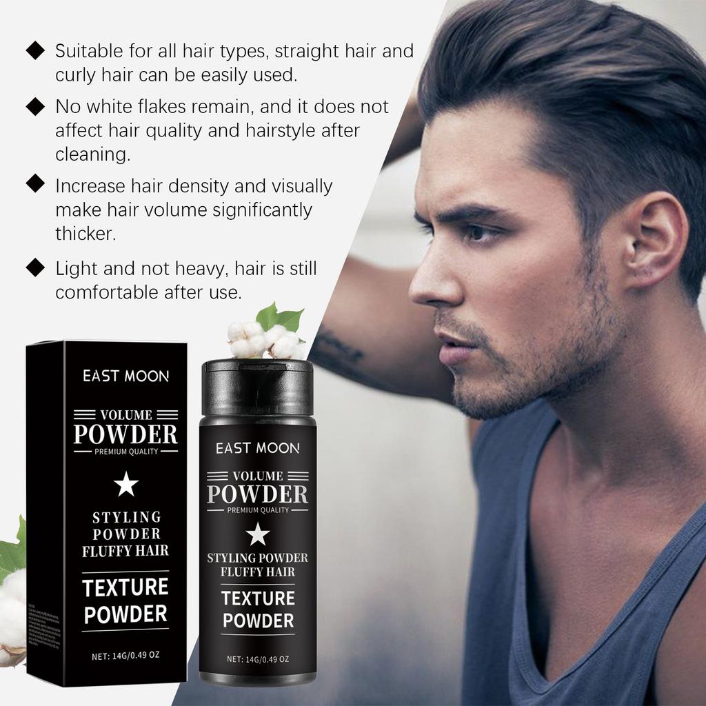 Hår Naturlig pudder Krøllete hår Fluffy Styling Utjevnende Frizz Naturlig glans Er ikke fet