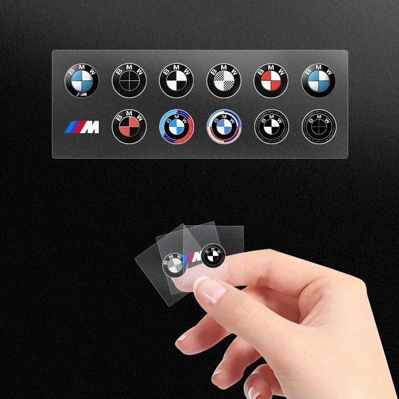 QHIT7 Hots 2025 E60 E93 2025 For BMW M X3 X5 X6 Car Interior Sticker Central control Decals Emblem Badge Accessories For BMW M M1