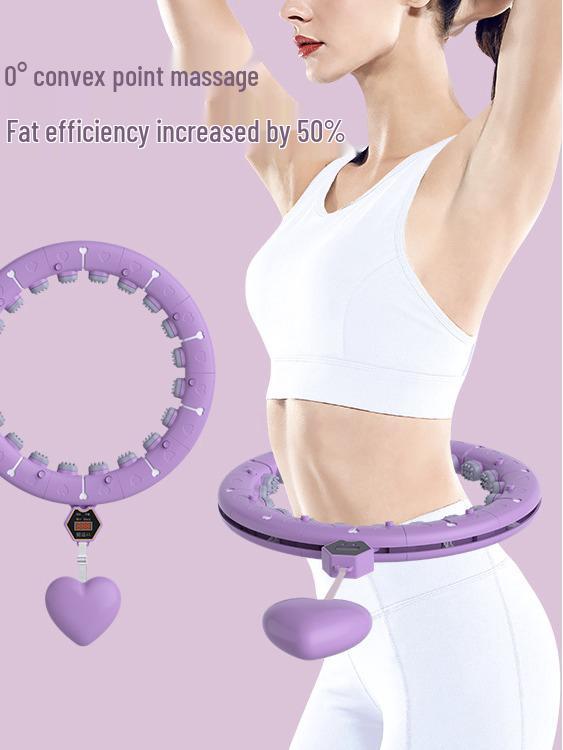 Weighted Smart Hula Hoop: Belly Slimming & Fat Burning Fitness Tool for Women