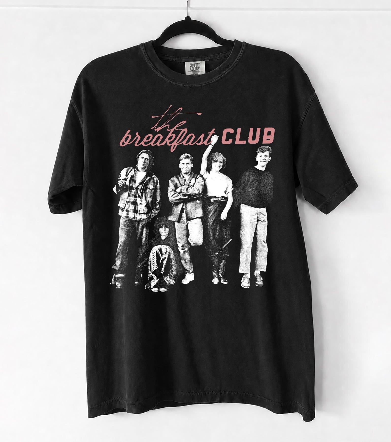 Comfort Colors The Breakfast Club Shirt, Vintage 80s Comedy Graphic Tee, Retro John Hughes Movie T-Shirt, Classic 1980s Film Merch S