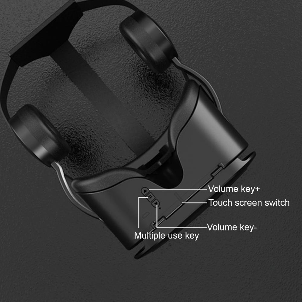 Óculos de Realidade Virtual VR Viar 3D Headset Dispositivos Bluetooth Capacete Lentes Óculos Smart Smartphone Telefone Fones de Ouvido Jogo Mobile