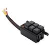 12V Auto 6 Way Fuses Relays Box Block With Relays and Harness for Car Marine