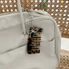 Multipurpose Comb Key Holder Hair Accessory Lightweight Acrylic Alloy Hair Grooming Keychain  For Gift Giving