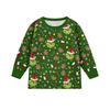 Children's Fashion Suit Skirt Round Neck Long Sleeve Top Pants