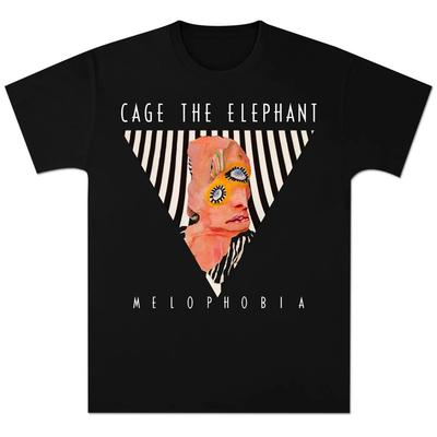 Cage The Elephant Melophobia Koszulka z okładką albumu Czarna Unisex S-5XL IM1294