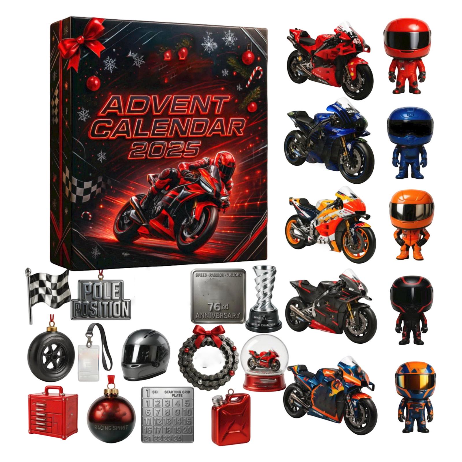 

Календарь прибытия включает в себя 24 календаря прибытия, календарь обратного отсчета и сюрпризы для коллекционирования. One Size