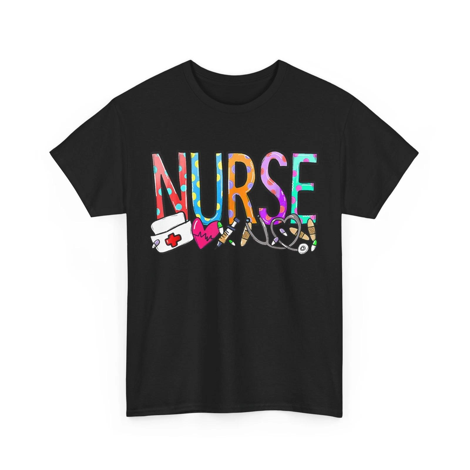 

Nurse s Day T-Shirt, Happy Nurse Week Cute Shirt 2XL