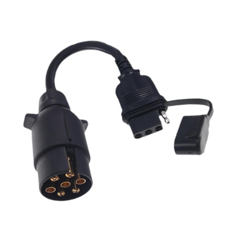 Multi-pin Hitch Adapter Trailer Plug Adapter for Vehicles RV Campers