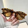 Simple round frame sunglasses, UV protection, white and thin, fashionable new personalized trend atmosphere sunglasses